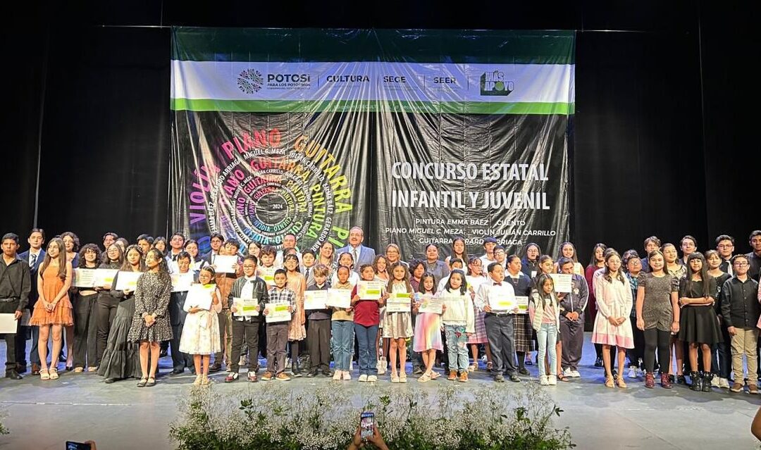 ENTREGAN PREMIOS DEL CONCURSO INFANTIL Y JUVENIL 2024