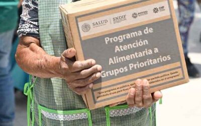 LLEVAN APOYOS ALIMENTARIOS A FAMILIAS DE COLONIA RIVAS GUILLÉN 