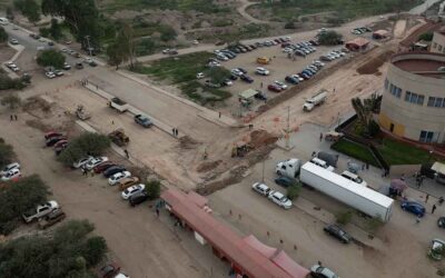 AVANZAN OBRAS DE REHABILITACIÓN EN ACCESO A CLÍNICA 50 DEL IMSS