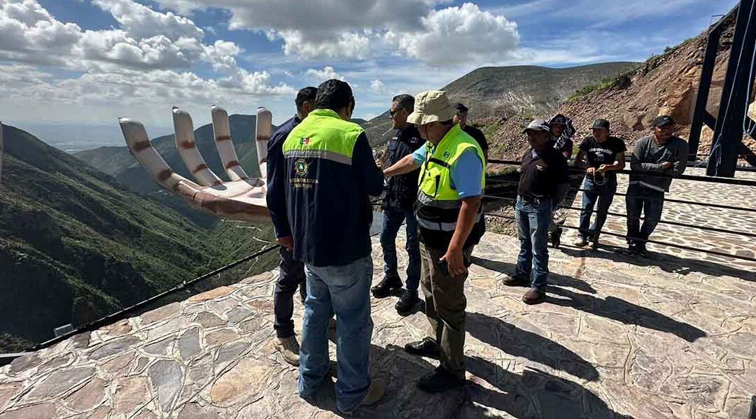 PROTECCIÓN CIVIL REVISA ATRACTIVOS TURÍSTICOS EN REAL DE CATORCE