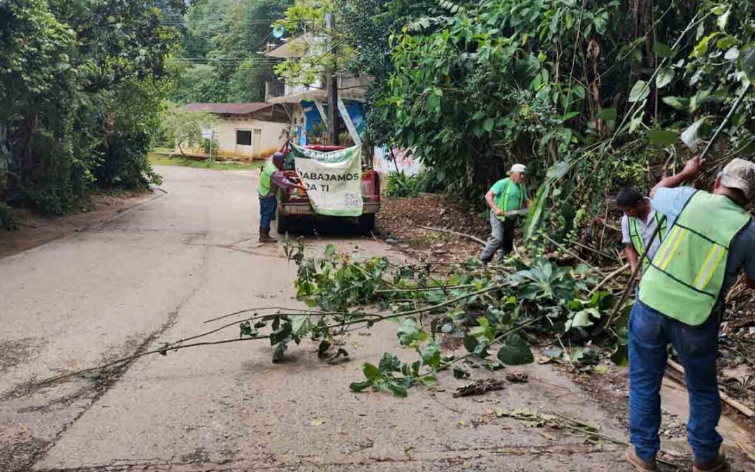 EN JULIO, 177 KMS DE CARRETERAS Y CAMINOS FUERON REHABILITADOS EN SLP