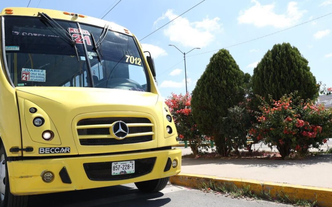 HABILITAN RUTAS DE TRANSPORTE COLECTIVO HASTA LA MEDIA NOCHE EN LA FENAPO