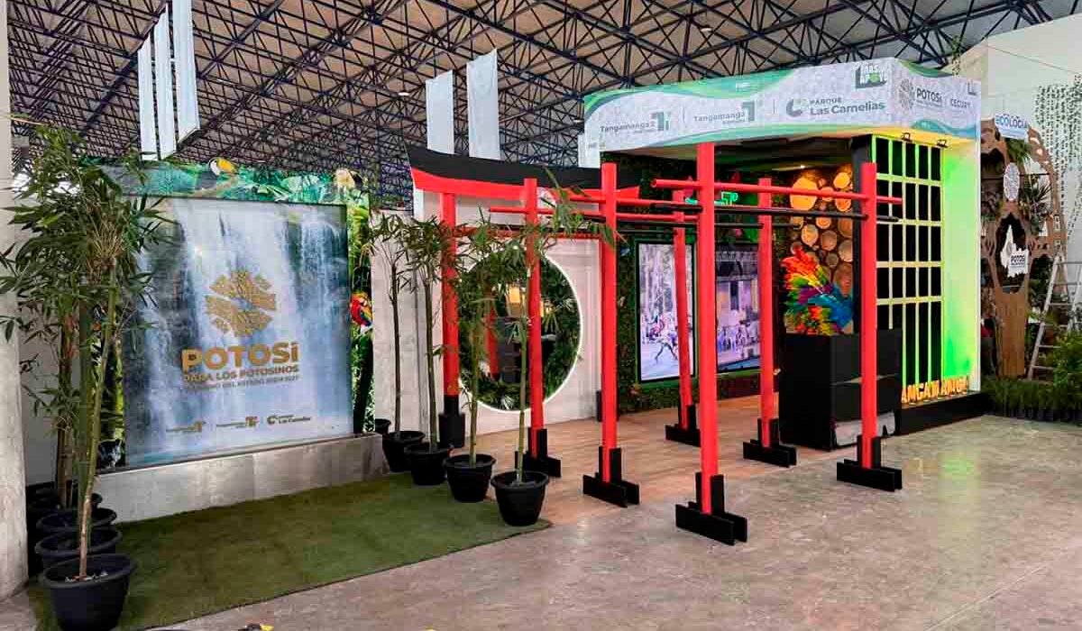 PROMOCIONAN ATRACTIVOS DE LOS PARQUES TANGAMANGA EN LA FENAPO