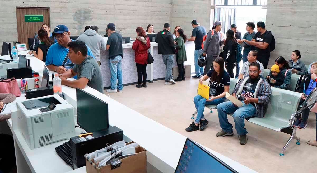 OFICINA RECAUDADORA DE LA FENAPO OPERA DE LUNES A DOMINGO