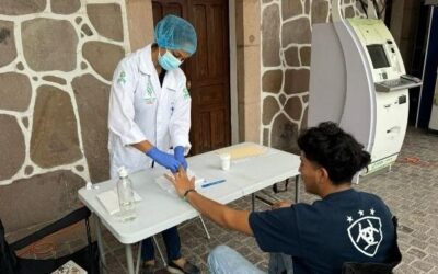 REALIZAN RECOLECCIÓN DE MUESTRAS BIOLÓGICAS DE FAMILIARES DE PERSONAS DESAPARECIDAS EN LA ZONA MEDIA