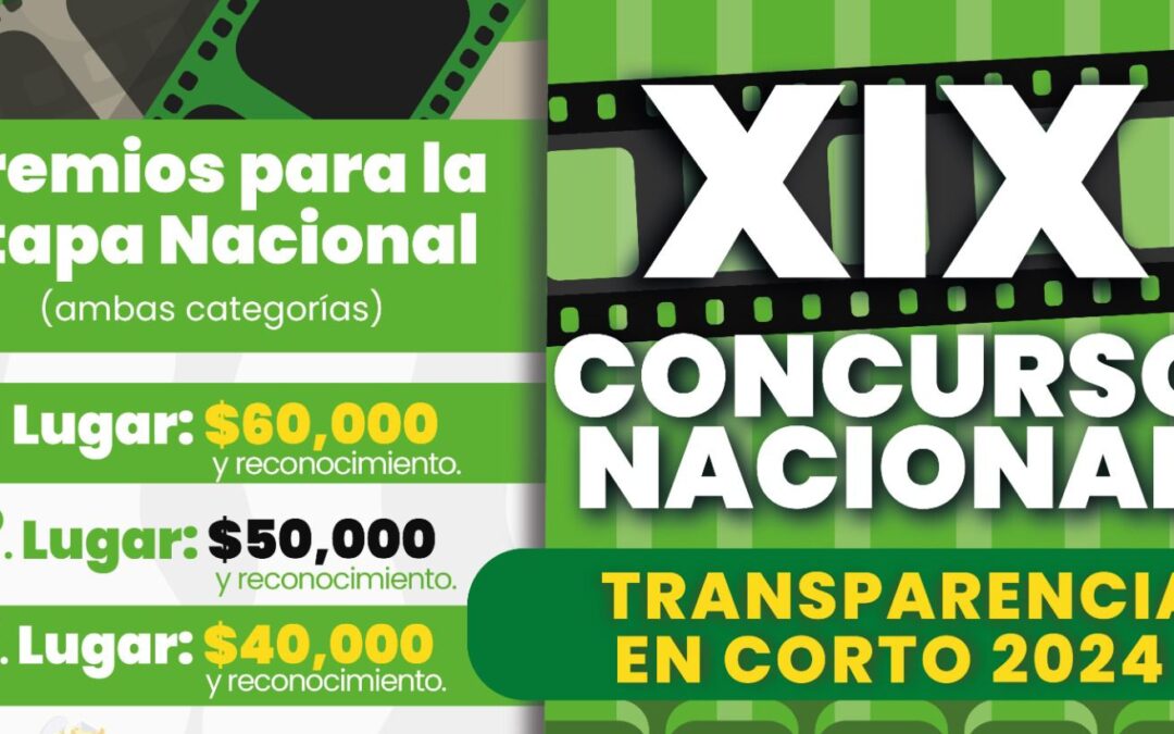 INVITAN A PARTICIPAR EN CONCURSO NACIONAL DE CONTRALORÍA “TRANSPARENCIA EN CORTO”