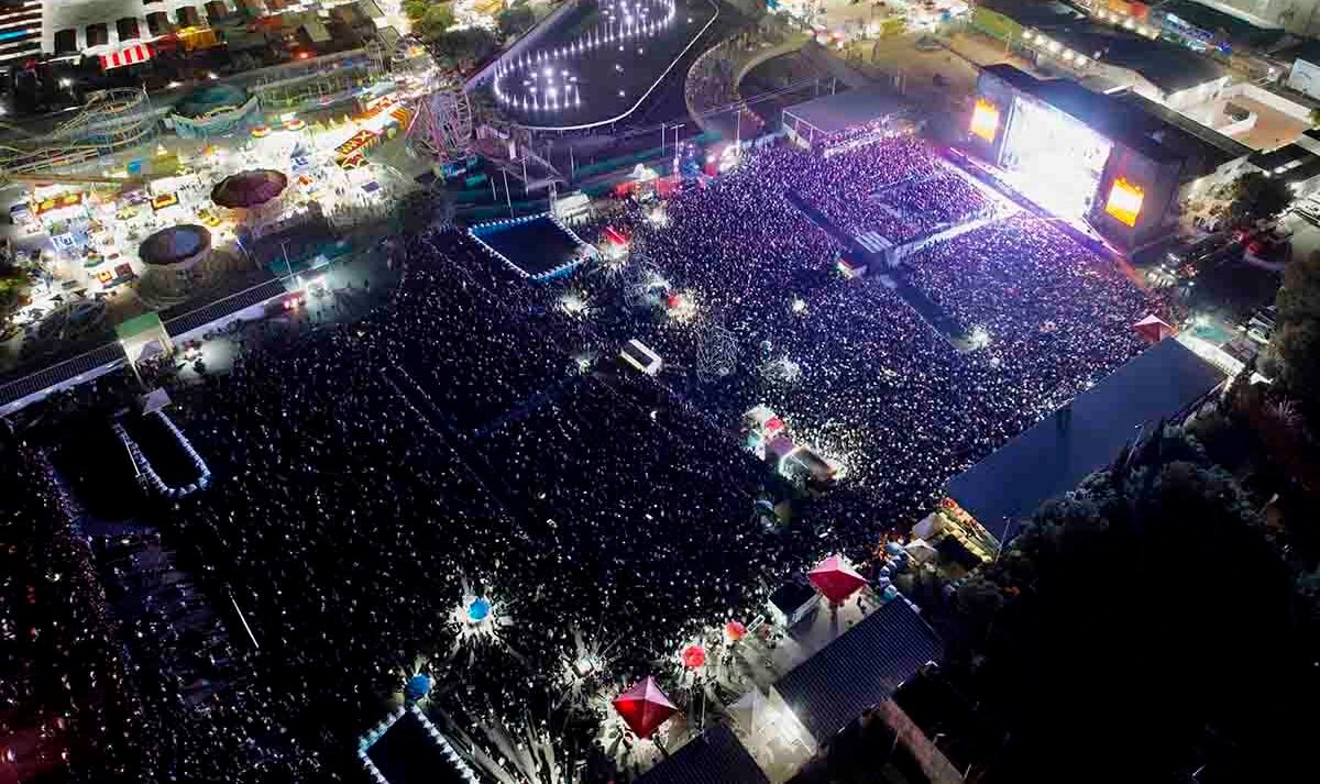 REFORZARON OPERATIVOS DE SEGURIDAD PARA CONCIERTO DE NATANAEL CANO