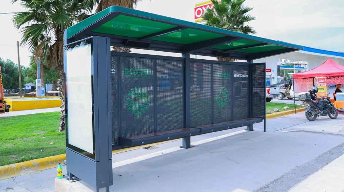 CONTINÚA INSTALACIÓN DE PARADORES DE METRORED EN CIRCUITO POTOSÍ