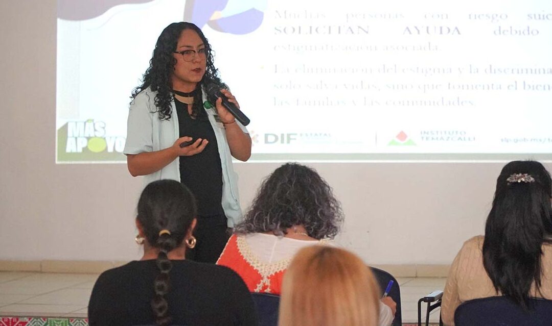 REALIZAN ACCIONES DE PREVENCIÓN DEL SUICIDIO EN EL SECTOR EDUCATIVO