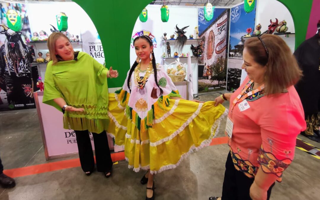 PROYECTAN ATRACTIVOS TURÍSTICOS DE SLP EN TIANGUIS DE PUEBLOS MÁGICOS EN VERACRUZ