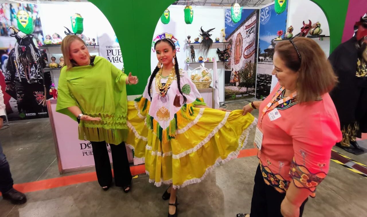 PROYECTAN ATRACTIVOS TURÍSTICOS DE SLP EN TIANGUIS DE PUEBLOS MÁGICOS EN VERACRUZ