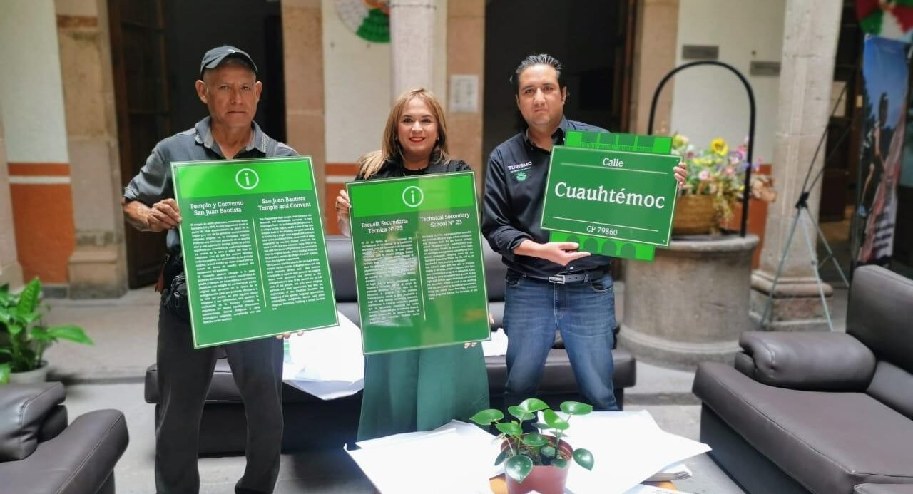 ACTUALIZARÁN NOMENCLATURA Y SEÑALÉTICA TURÍSTICA DE COXCLATLÁN