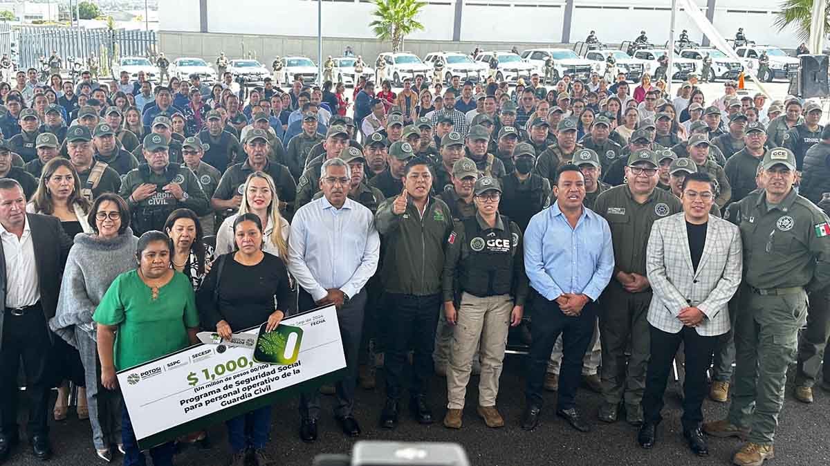 PERSONAL OPERATIVO DE LA GUARDIA CIVIL ESTATAL CONTARÁ CON SEGURO DE VIDA DE 1 MDP