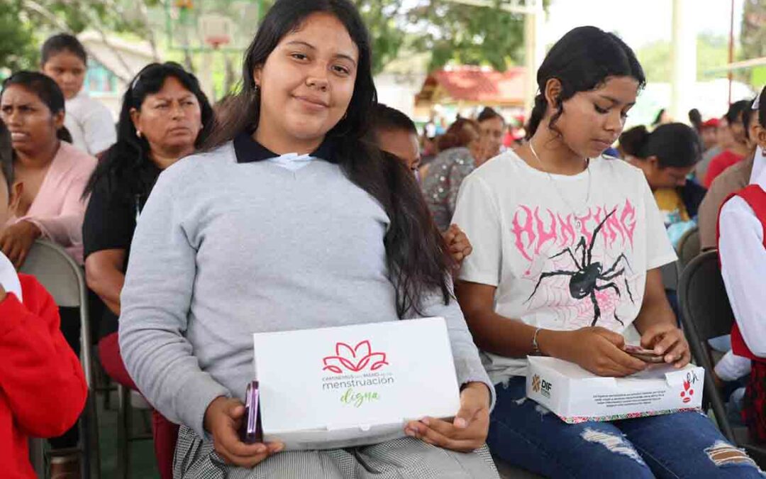 LLEVAN PROGRAMA “MENSTRUACIÓN DIGNA” A LA REGIÓN MEDIA