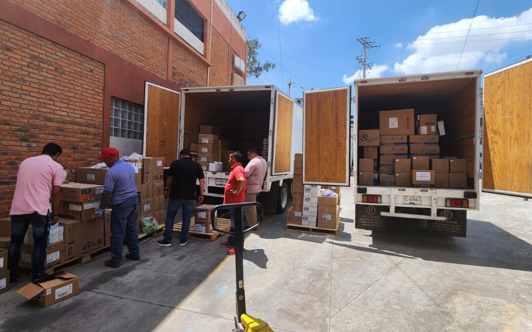 CONTINÚA ABASTO DE INSUMOS Y MEDICAMENTOS AL HOSPITAL CENTRAL