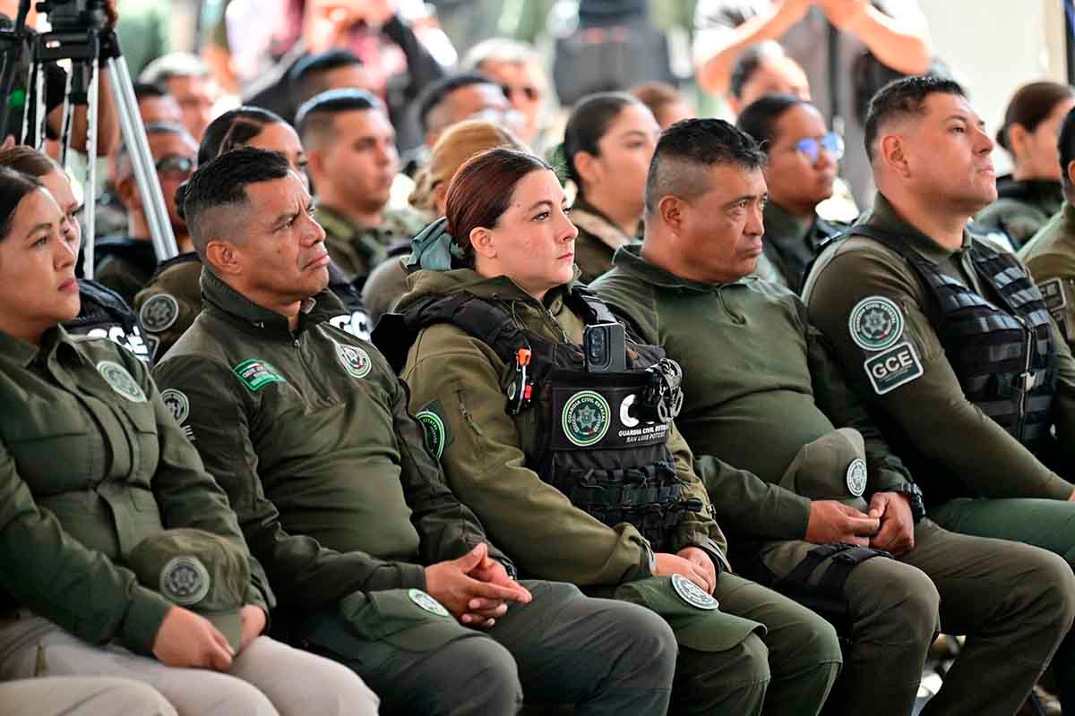 ENTREGARÁN INCENTIVOS ECONÓMICOS A ELEMENTOS DE LA GCE QUE FUERON HERIDOS CUMPLIENDO CON SU DEBER