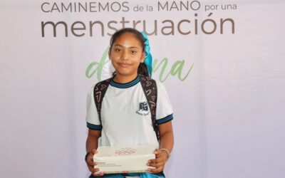 PROGRAMA MENSTRUACIÓN DIGNA LLEGA A RAYÓN Y CÁRDENAS