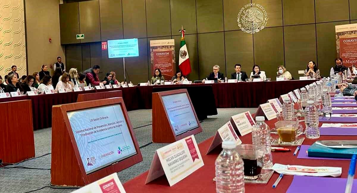 MANTENDRÁN TRABAJO SOBRE LA ALERTA DE VIOLENCIA DE GÉNERO CONTRA LAS MUJERES EN MUNICIPIOS