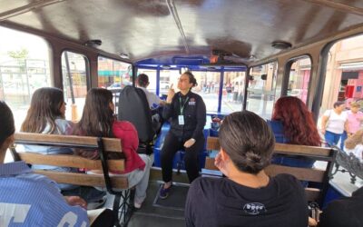 SE DESARROLLÓ UN VIAJE ESPECIAL EN EL TRANVÍA TURÍSTICO ADAPTADO PARA PERSONAS SORDAS 