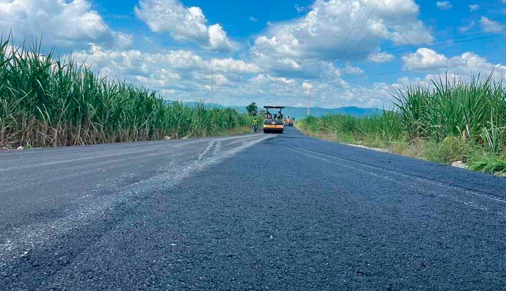 REPORTAN MÁS DEL 60 POR CIENTO DE AVANCE EN RECONSTRUCCIÓN DEL CAMINO A TAMBACA EN TAMASOPO