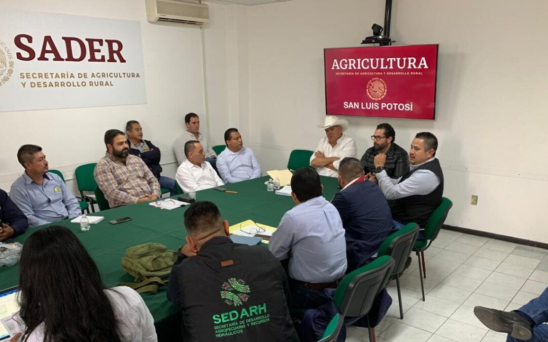 REVISAN PROGRAMAS DE APOYO AGROPECUARIO PARA SLP