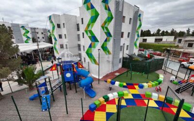 ENTREGAN REHABILITACIÓN EN CONJUNTO HABITACIONAL TORRES DE MÉXICO