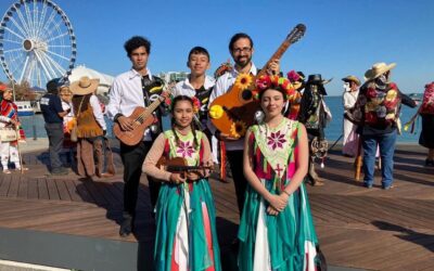 ENSAMBLE MUSICAL DE ESCUELA POTOSINA PRESENTE EN EL FESTIVAL XANTOLO EN CHICAGO