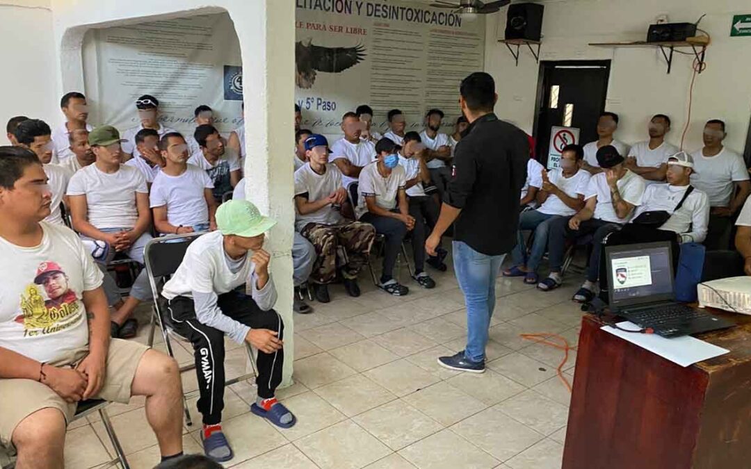 LLEVAN PROGRAMAS DE PREVENCIÓN A CENTROS DE REHABILITACIÓN