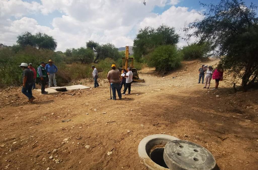 GESTIONAN REHABILITACIÓN DE COLECTOR SANITARIO EN CIUDAD DEL MAÍZ