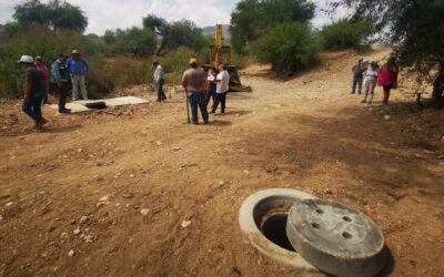GESTIONAN REHABILITACIÓN DE COLECTOR SANITARIO EN CIUDAD DEL MAÍZ
