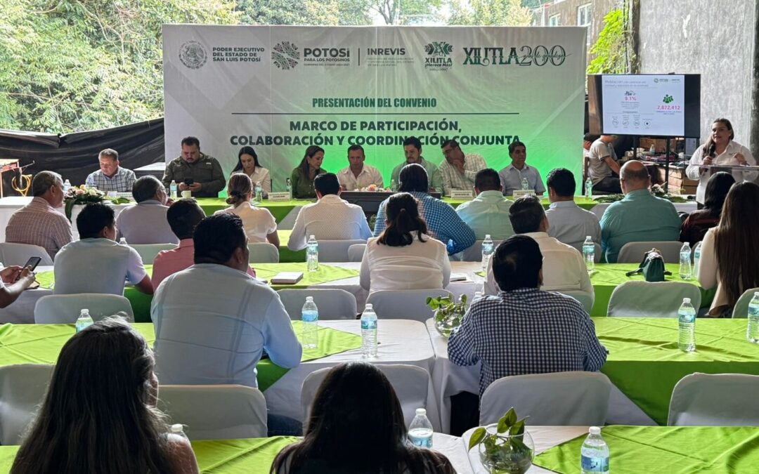 INICIAN ACCIONES PARA LA REGULARIZACIÓN DE LA TENENCIA DE LA TIERRA EN LA HUASTECA