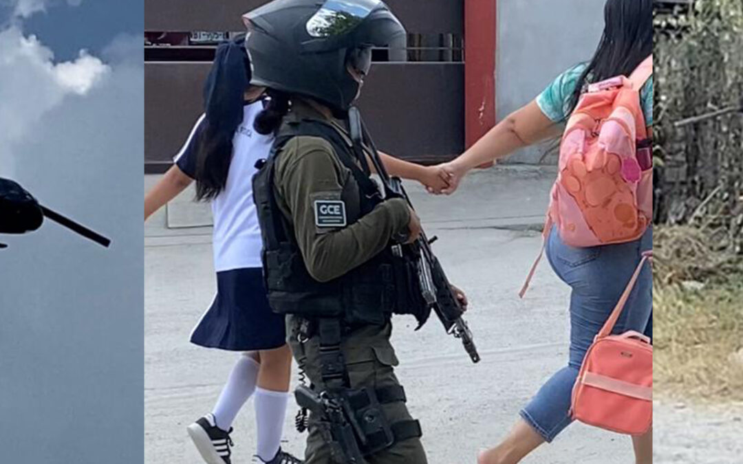 «SHOW» DE LA GUARDIA CIVIL ESTATAL CAUSÓ PÁNICO EN VALLES