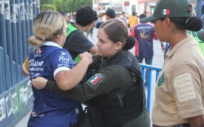 IMPLEMENTAN OPERATIVO ESTADIO SEGURO ANTE PARTIDO SAN LUIS VS. PUEBLA
