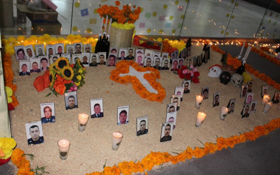 GCE RINDE HOMENAJE A LA MEMORIA DE ELEMENTOS CAÍDOS EN CUMPLIMIENTO