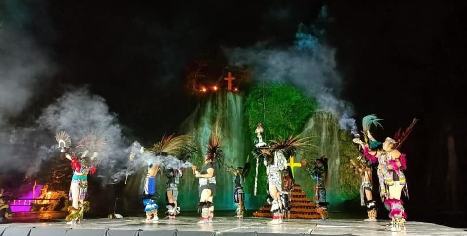 FUE REALIZADA FIESTA DE LUZ EN CASCADAS DE TAMASOPO