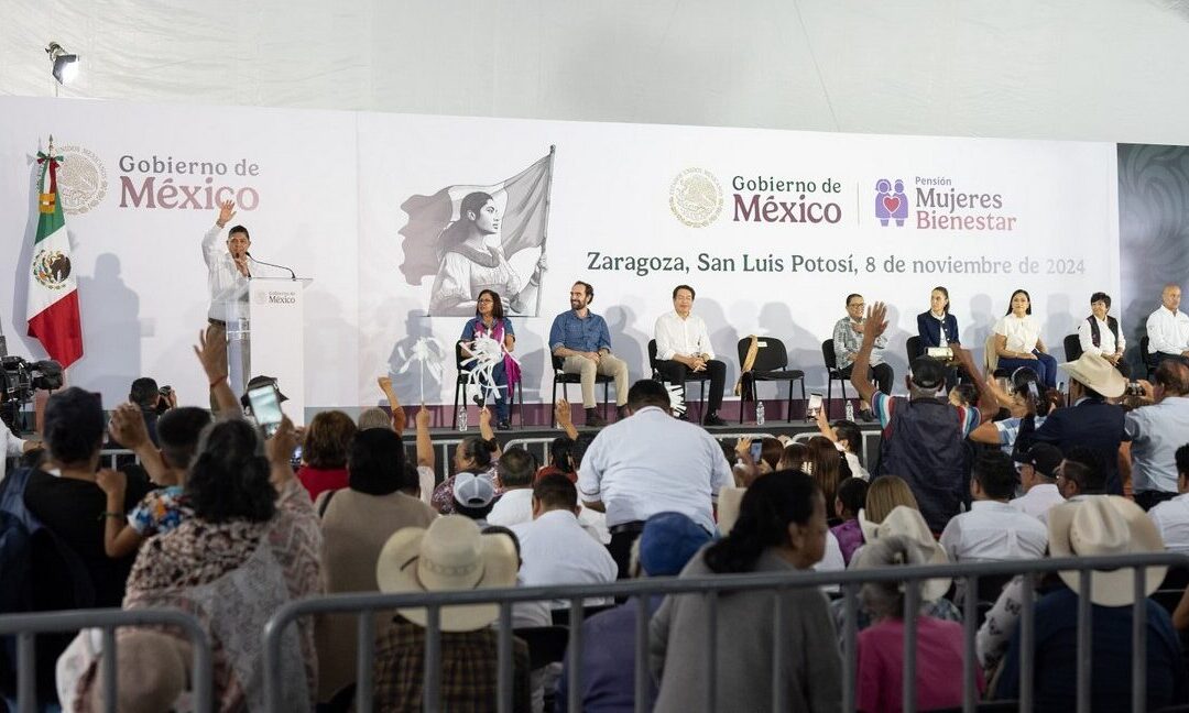 SUPERVISAN IMPLEMENTACIÓN DE LA PENSIÓN BIENESTAR PARA POTOSINAS