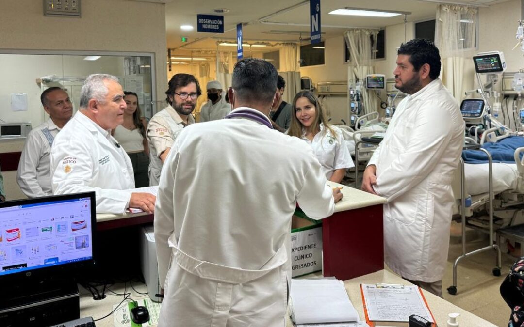 REPRESENTANTES DEL IMSS-BIENESTAR SUPERVISAN HOSPITAL DE VALLES