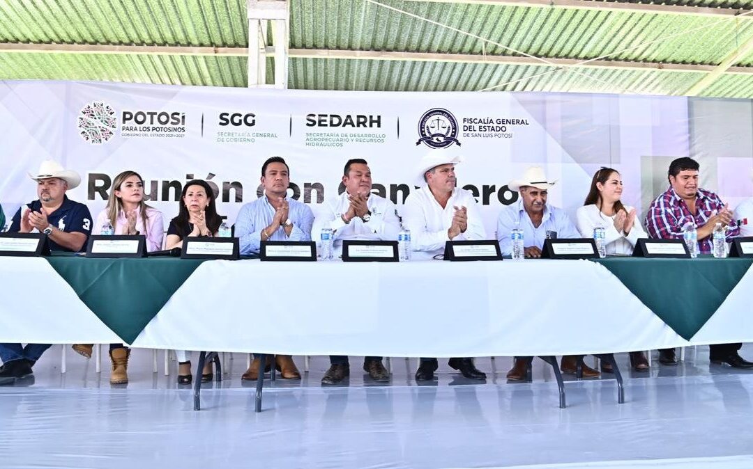 CONTINÚAN EN REUNIONES CON GANADEROS DE LA REGIÓN MEDIA SOBRE TARIFAS DE LUZ ELÉCTRICA