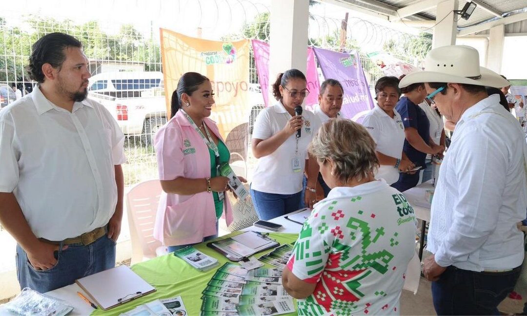 LLEVAN FERIA DE LA SALUD A SANTA MARTHA, EN TAMUÍN