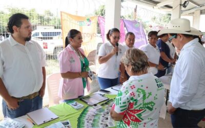 LLEVAN FERIA DE LA SALUD A SANTA MARTHA, EN TAMUÍN