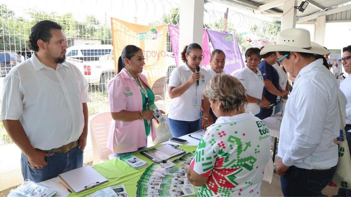 LLEVAN FERIA DE LA SALUD A SANTA MARTHA, EN TAMUÍN