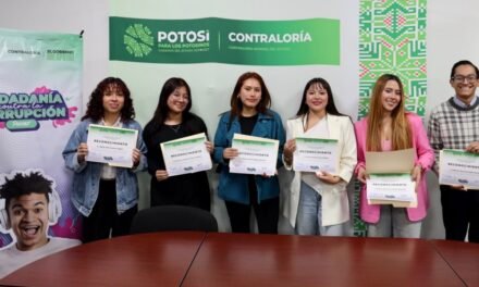 PREMIAN A GANADORES DEL CONCURSO “PODCAST CONTRA LA CORRUPCIÓN”