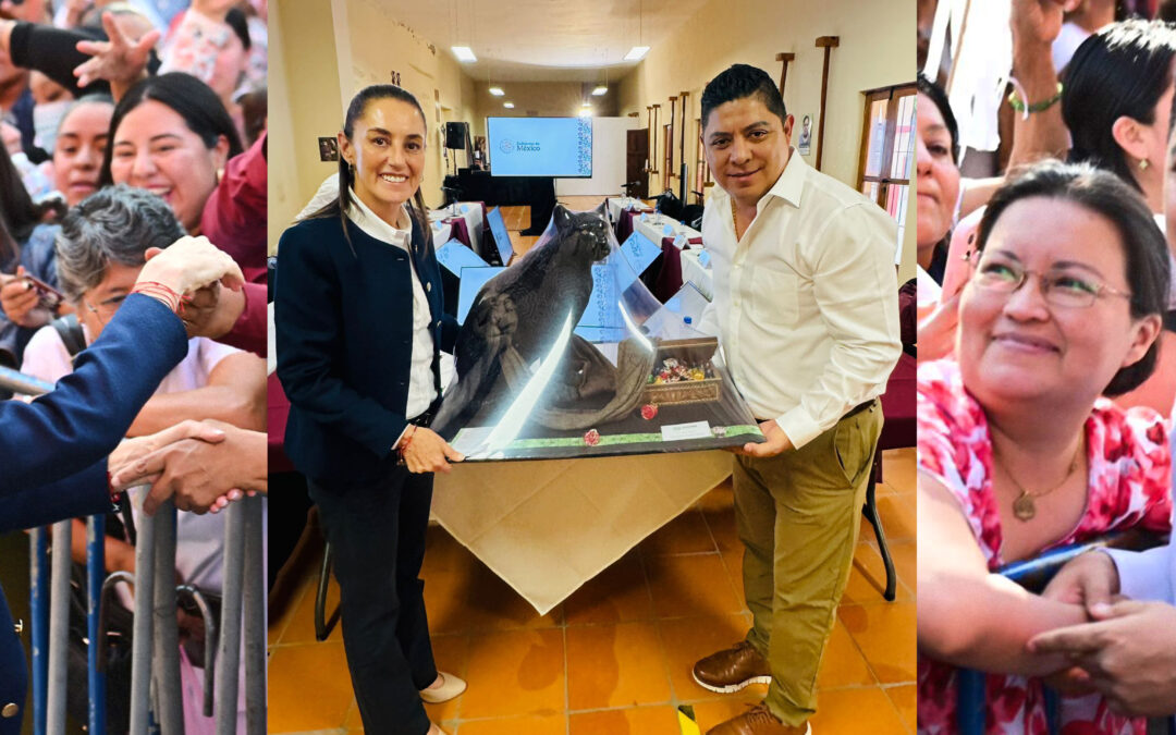 SHEINBAUM Y GALLARDO PACTAN OBRAS IMPORTANTES PARA EL ESTADO DE SLP