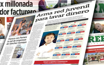 DIARIO REFORMA EXHIBE DENUNCIAS CONTRA GERARDO SÁNCHEZ POR LAVADO DE DINERO