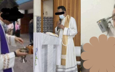 MOSTRÓ EL PENE EN REDES SOCIALES Y AHORA OFICIA MISA EN OTRA PARROQUIA