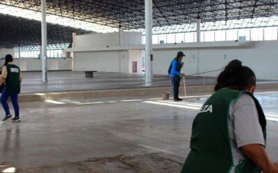REALIZAN MANTENIMIENTO Y LIMPIEZA EN LA FENAPO