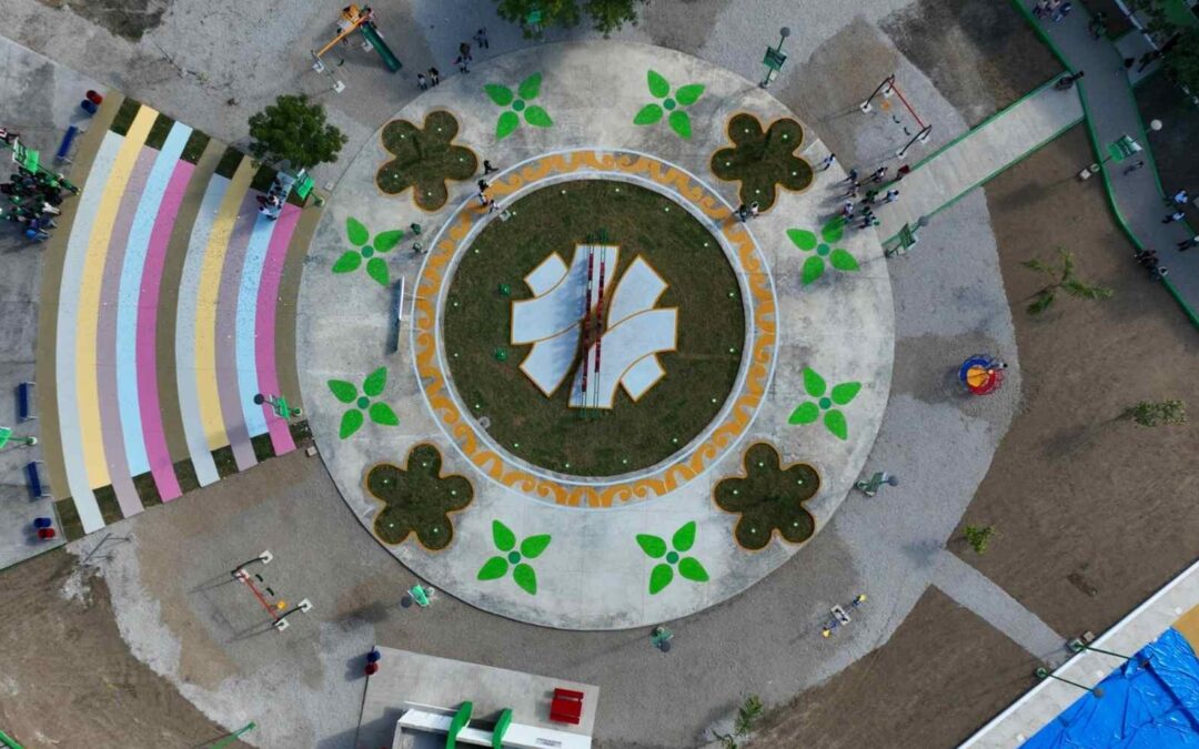 INAUGURAN UNIDAD DEPORTIVA EN TANQUIÁN