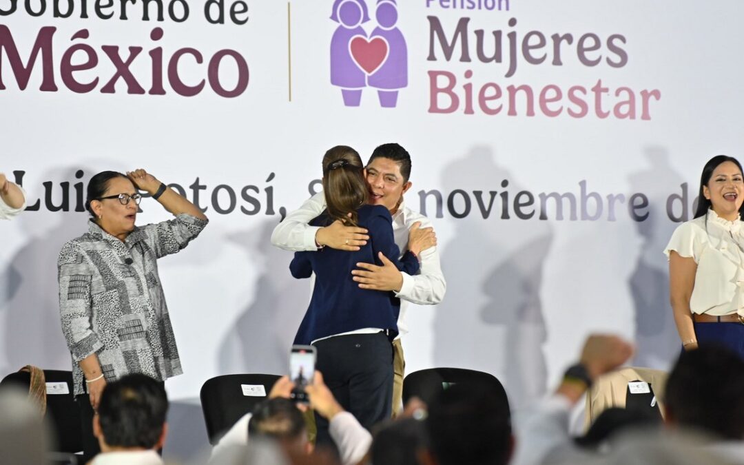 RICARDO GALLARDO Y CLAUDIA SHEINBAUM REAFIRMAN COMPROMISO CON LA TRANSFORMACIÓN DE SLP
