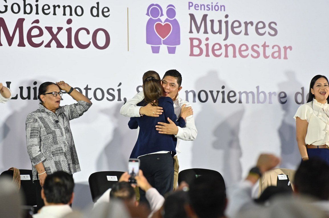 RICARDO GALLARDO Y CLAUDIA SHEINBAUM REAFIRMAN COMPROMISO CON LA TRANSFORMACIÓN DE SLP