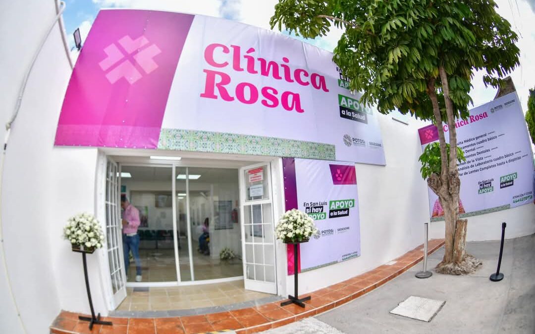 ANUNCIAN CREACIÓN DE 14 CLÍNICAS ROSAS MÁS EN EL ESTADO